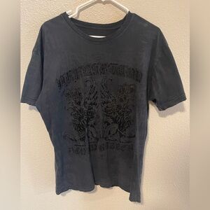 Affliction Charcoal Graphic T-Shirt